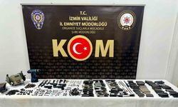 İzmir’de kaçak silah imalathanesine operasyon