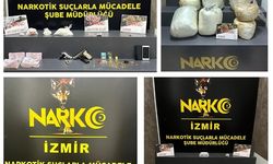 İzmir’de ’torbacı’ operasyonu; kilolarca uyuşturucu ele geçirildi