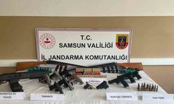 Jandarma silah operasyonu: 9 gözaltı