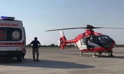 Kalp hastası bebek helikopter ambulansla Diyarbakır’a sevk edildi