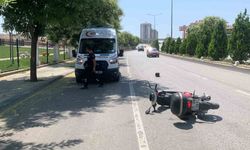 Karaman’da otomobil ile motosiklet çarpıştı: 1 yaralı