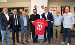 Kasımpaşa Başkanı Mehmet Fatih Saraç’tan TFF Başkanı Hacıosmanoğlu’na ziyaret