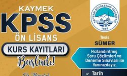 KAYMEK’te KPSS için kurs kayıtları sürüyor