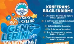 Kayseri Büyükşehir’den ‘Büyükşehir Gençlerin Yanında’ konferansı