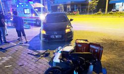 Konya’da elektrikli bisiklet otomobille çarpıştı: 1 yaralı