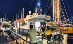 Kos adasında yaralanan çocuk deniz ambulansı ile Bodrum’a getirildi