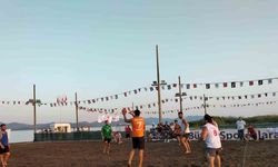 Köyceğiz’de Plaj Hentbol Turnuvası gösteri maçı ile başladı
