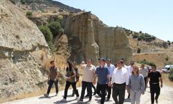 Kula’nın turizm potansiyelini artıracak projeler yerinde incelendi