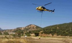 Maden arama helikopteri Tunceli’de acil iniş yaptı