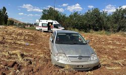 Malatya’da otomobil şarampole düştü: 3 yaralı