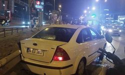 Maltepe’de otomobil motosiklete çarptı: 1 ağır yaralı