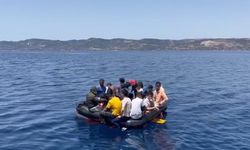 (Özel) 12 kişilik can salına 32 kaçak göçmen bindi, Yunan unsurları ölüme terk etti