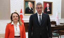 Prof. Dr. Aysun Bay, Sağlık Bakanı Memişoğlu ile görüştü