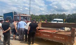 Samsun’da traktör ile otomobil çapıştı: 3 yaralı