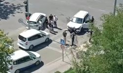 Siirt’te maddi hasarlı trafik kazası