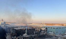 Tekirdağ’daki fabrika yangını söndürüldü
