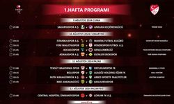 Trendyol 1. Lig’de ilk 5 haftanın programı açıklandı