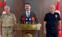 Tunceli Valisi Tekbıyıkoğlu, 6 aylık asayiş olaylarını değerlendirdi