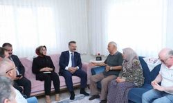Vali Aksoy, şehit ailesine ziyarette bulundu