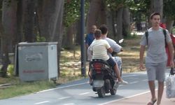 Yalova Doğu Sahil Bandı’nda motosikletliler yasağa rağmen cirit atıyor