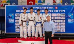 Yeşil-beyazlı Judocu Osman Yıldırım, Avrupa ikincisi oldu