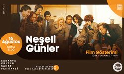 Yeşilçam filmi ‘Neşeli Günler’ Millet Bahçesi’nde izlenecek