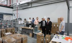 Kırklareli Valisi Ekici, fabrika ziyaretlerini sürdürüyor