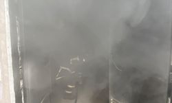 Lüleburgaz'da market deposunda çıkan yangın söndürüldü