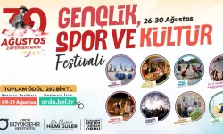 Ordu'da spor ve kültür festivali birarada