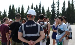 Sakarya'da Erasmus öğrencilerine Atık Su Arıtma tesisi tanıtıldı