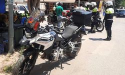 Alanya’da kurallara uymayan motosiklet sürücülerine ceza kesildi