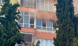 Apartman dairesindeki yangın 1 kişiyi hastanelik etti