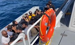 Ayvacık açıklarında 36 kaçak göçmen yakalandı