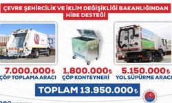 Bakanlıktan Karabük Belediyesine 13 milyon 950 bin TL hibe