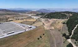 Başkan Özdoğan: "Erciyes yolunda 8 kilometrelik hattın yarısı bitti"