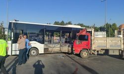 Bingöl’de 5 kişinin yaralandığı kaza otobüs kamerasına yansıdı
