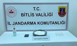 Bitlis’te 1 kilo 150 gram metamfetamin ele geçirildi