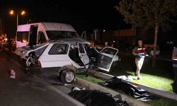 Denizli’de işçi minibüsü ile otomobil çarpıştı: 2 ölü, 10 yaralı