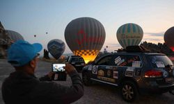 Doğu Batı Dostluk ve İpek Yolu Rallisi Kapadokya’ya ulaştı