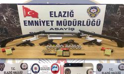 Elazığ’da ruhsatsız silah operasyonları