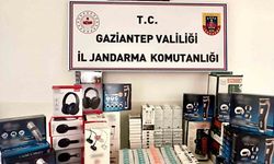 Gaziantep’te 700 bin TL değerinde kaçak teknolojik ürün ele geçirildi