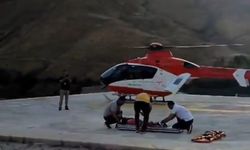 Helikopter ambulans 4 yaşındaki çocuk için havalandı