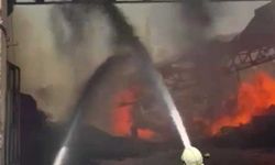 Kahramanmaraş’ta tekstil fabrikasında yangın