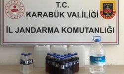 Karabük’te 20.5 litre kaçak alkol ele geçirildi