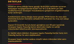 Kayserispor-Sivasspor maçının biletleri satışa çıkıyor