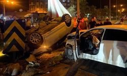 Kızıltepe’de 2 otomobilin çarpıştığı kazada 2 kişi yaralandı