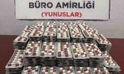 Kütahya’da bin 960 adet uyuşturucu hap ele geçirildi