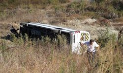 Kuzey Marmara Otoyolu’nda işçi servisi şarampole uçtu: 9 yaralı