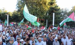 Malatya’da Filistin ve Haniye için yürüyüş