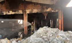 Mardin’de plastik fabrikasında yangın